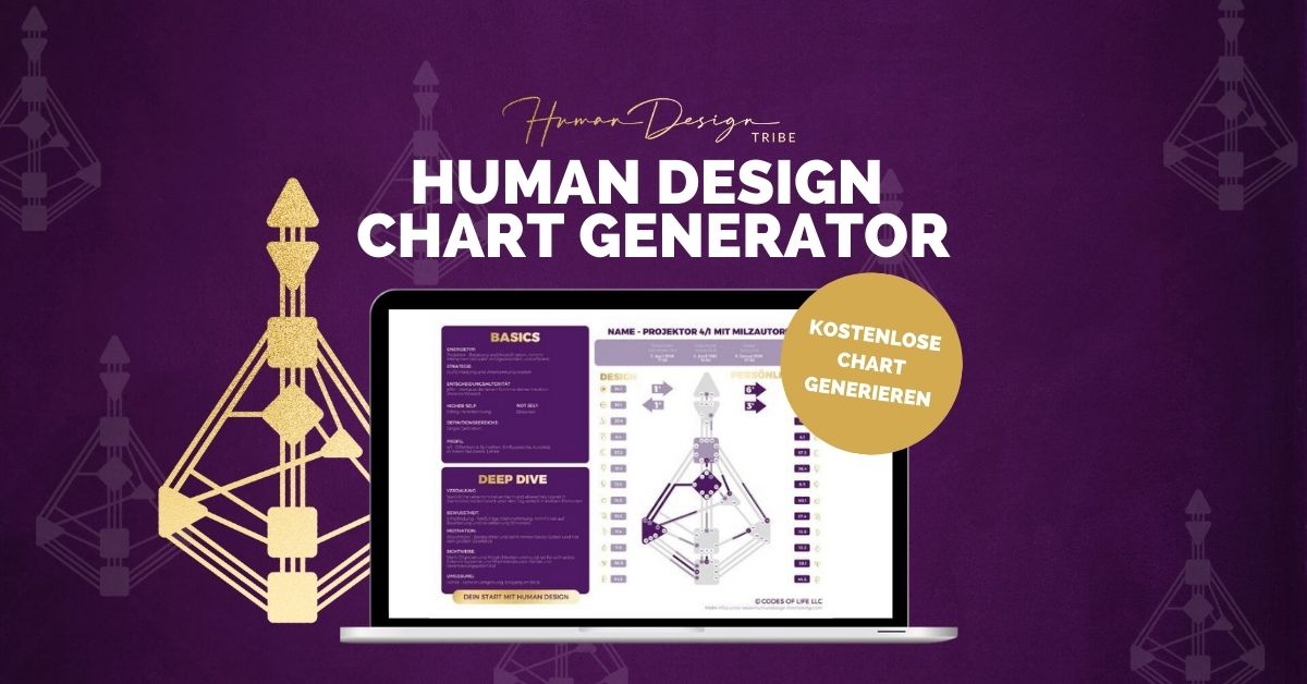Human Design Chart kostenfrei erstellen (Chart Generator deutsch)